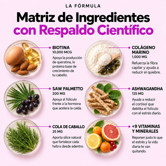 BLUME™  Suplemento anticaída diario para mujeres